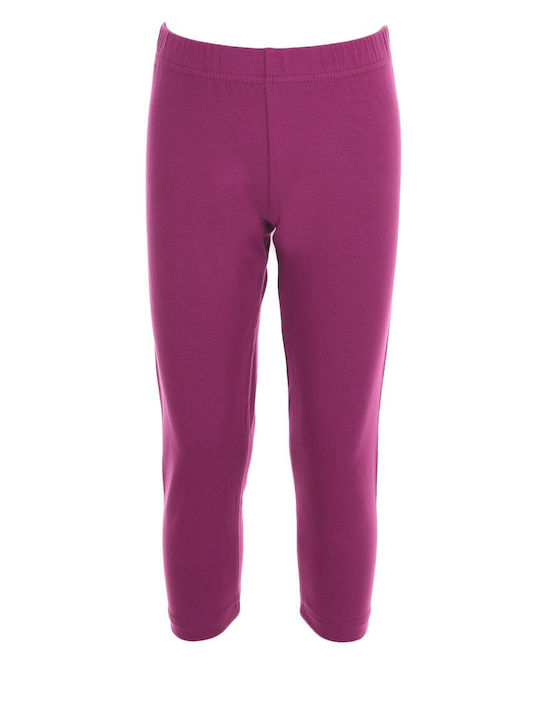 Piccino Kids Capri Legging Purple