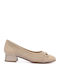 Pantofi cu toc Bej