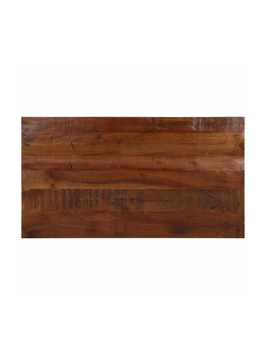 vidaXL Suprafața Mesei Din Lemn Masiv 120x70x2.5cm 371208