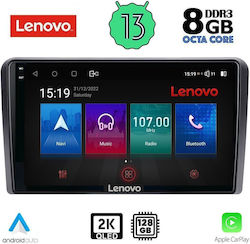 Lenovo Ηχοσύστημα Αυτοκινήτου 2DIN (Bluetooth/USB/WiFi/GPS) με Οθόνη Αφής 9"