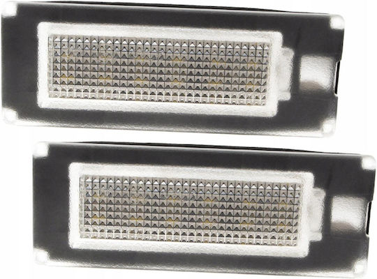 AutoTune Kennzeichenbeleuchtungen LED für Citroen Pullover Fiat Ducato 2011 2Stück