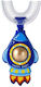 Spacecraft Baby Toothbrush for 2+ Years Blue