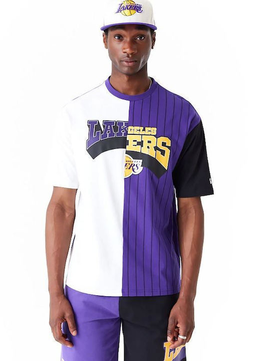 New Era Men's Athletic T-shirt Short Sleeve Purple