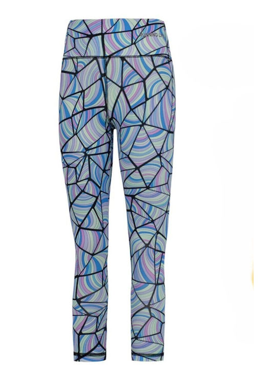 Trendy Shop Leggings pentru Copii Sport Lung Multicolor