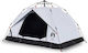 vidaXL Σκηνή Camping Igloo Λευκή για 2 Άτομα 36...