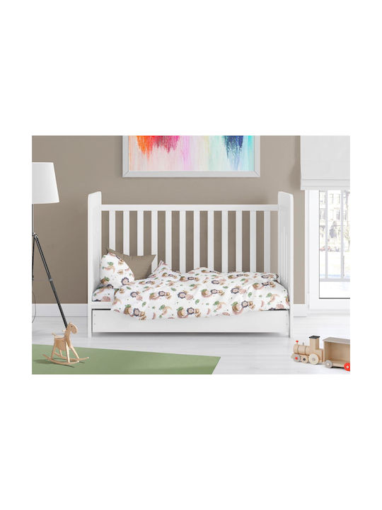 Dimcol Baby Duvet Cover Bebe Beige 120x160cm