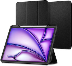 Spigen Urban Fit Flip Cover (iPad Air 11” M2, iPad Air 10.9” (5th-4th gen.)) Μαύρη