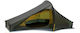 Nordisk Nordisk Tunnel Camping Tent Green with Double Cloth 3 Seasons for 2 People 41x12cm