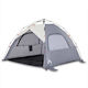 vidaXL Καλοκαιρινή Σκηνή Camping Igloo Γκρι για...