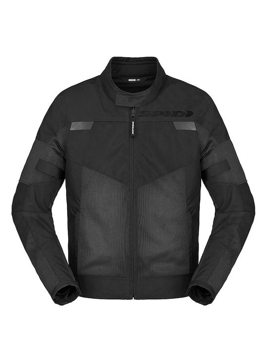 Spidi Herren Motorradjacke 4 Jahreszeiten Schwarz