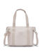 Women's Bag Tote Handbag Silver