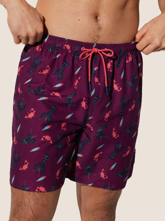 Men's Swimwear Shorts Purple