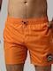 Men's Swimwear Shorts Orange with Patterns