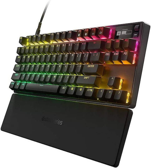 SteelSeries Apex Pro TKL Gaming Mechanical Keyboard Tenkeyless with Steelseries Omnipoint 2.0 switches and RGB lighting (English US)