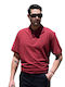 Polo Blouse Burgundy