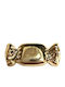 Acryl Dekorative Crocs Candy Gold