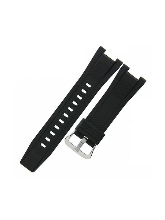 Casio Rubber Strap Black 26mm