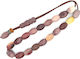 Kompologadiko Hematite Worry Beads with 19 Beads Purple