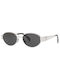 Celine Unisex Ochelari de soare cu Argintiu Cadru și Gri Lentilă CL40235U-16A