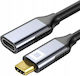 USB 2.0 Cable USB-C male - USB-C female 100W PD Γκρι 3m CO2-0008