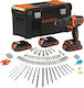 Black & Decker BDCHD181B3A Schlagbohrschrauber Batteriebetrieb 18V 3x1,5Ah