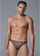 Allure Lingerie Ανδρικό Sexy String Μαύρο