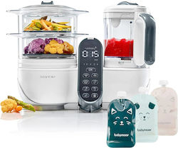 Babymoov Nutribaby Food Steamer with Blender with 2 Steaming Decks 2.2lt Babymoov Nutribaby Food Steamer with Blender with 2 Steaming Decks 2.2lt
