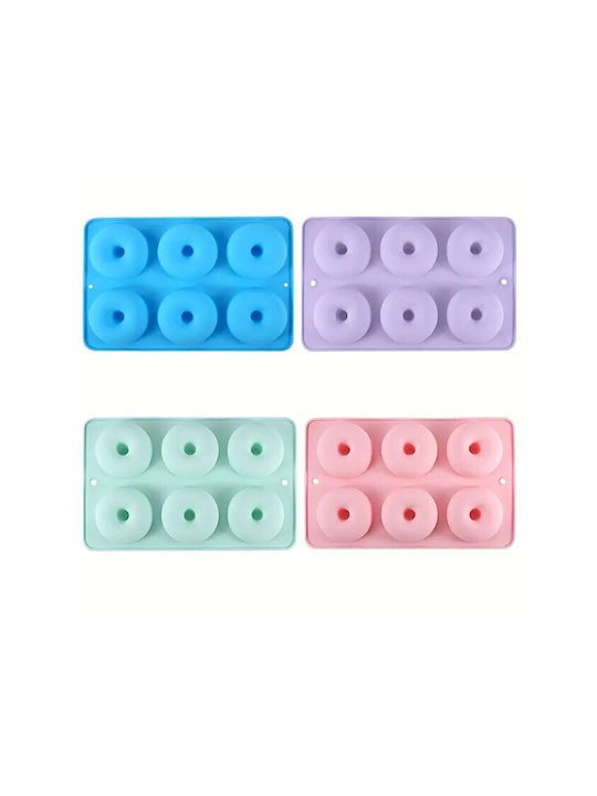 Silicone Cupcakes & Muffins 6 Cups Baking Pan 25x17x2cm