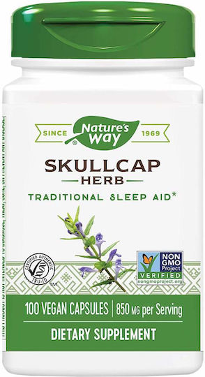 Nature's Way Scullcap 425мг 100 вегетариански капсули