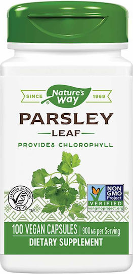 Nature's Way Parsley Leaf 450мг 100 вегетариански капсули