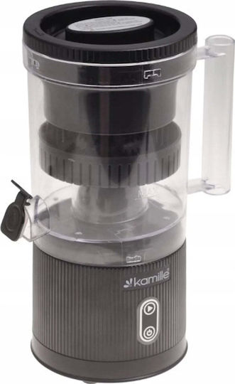 Kamille Електрически Цитрус Преса 80W с Капацитет 200ml Сива