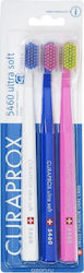 Curaprox CS 5460 Family Pack Οδοντόβουρτσα Ultra Soft Λευκή / Μπλε / Ροζ 3τμχ Curaprox CS 5460 Family Pack Οδοντόβουρτσα Ultra Soft Λευκή / Μπλε / Ροζ 3τμχ