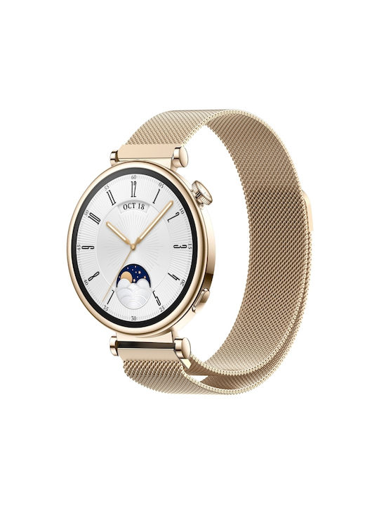 Λουράκι Ανοξείδωτο Ατσάλι Champagne (Huawei Watch GT 4 41mm)