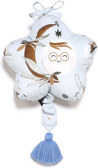 La Millou Crib Decorative Pillow Fly Me with Music Multicolored 21x21cm
