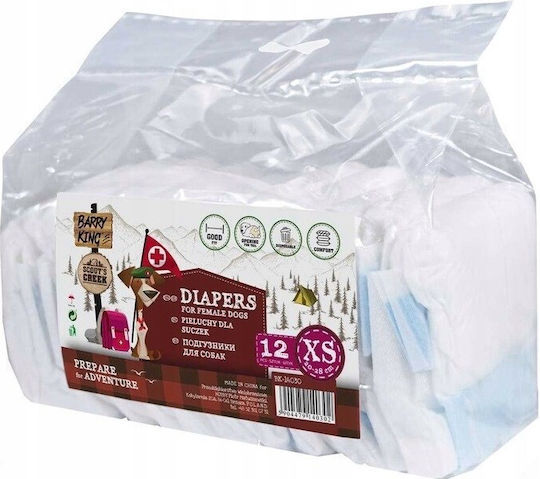 Barry King Dog Panties XSmall 20 - 28cm 12pcs