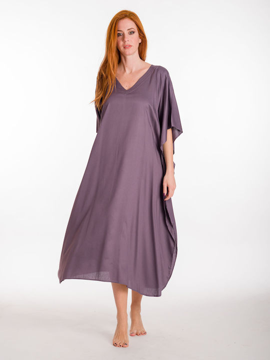 Rima Beachwear Women's Caftan Beachwear Gray