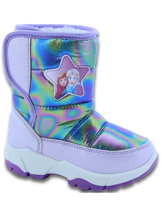 Disney Kids Snow Boots Purple