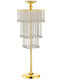 Novaker Candle Holder Metal in Gold Color 25x110cm 1pcs