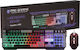 ProGaming Pro Gaming K250 Set Gaming Tastatură cu iluminare RGB & Mouse (Engleză US) Gri