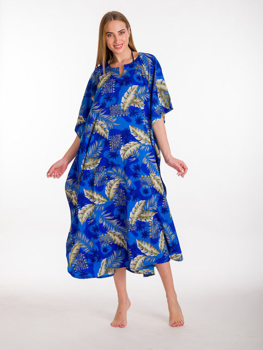 Rima Beachwear Women's Caftan Beachwear Blue