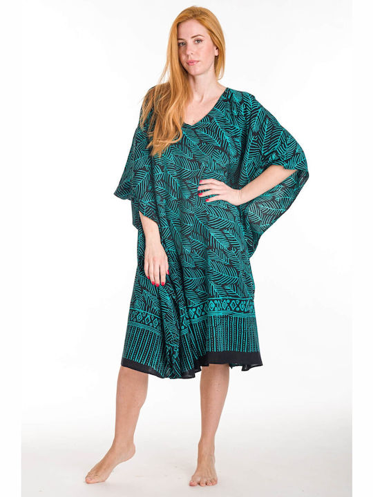 Rima Beachwear Feminin Caftan de Plajă Verde