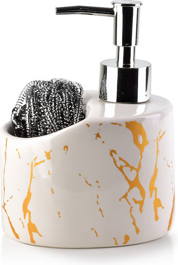 Cookini Dispenser Κουζίνας Κεραμικό Λευκό 300ml