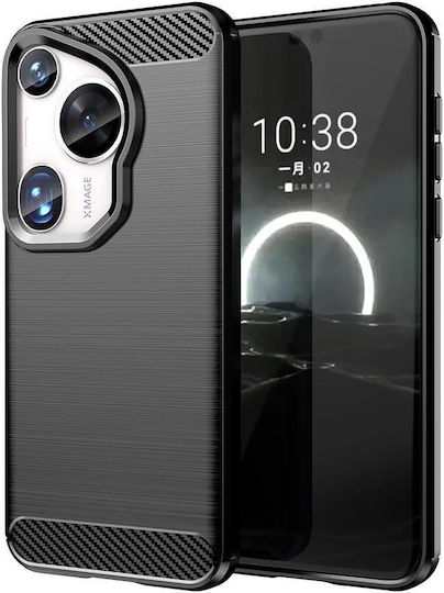 Huawei Back Cover Σιλικόνης Μαύρο (Huawei Pura 70 Ultra)