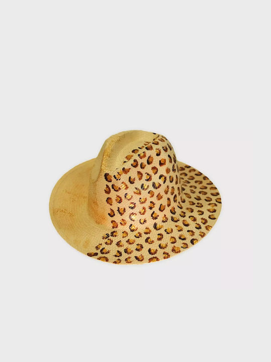 Wicker Women's Hat Brown