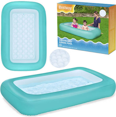 Bestway Kids Swimming Pool Inflatable 165x104x25cm Turquoise