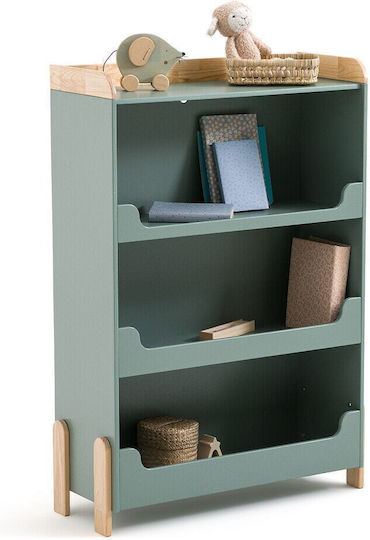 Bücherregal Boden Grün 30x30x112cm