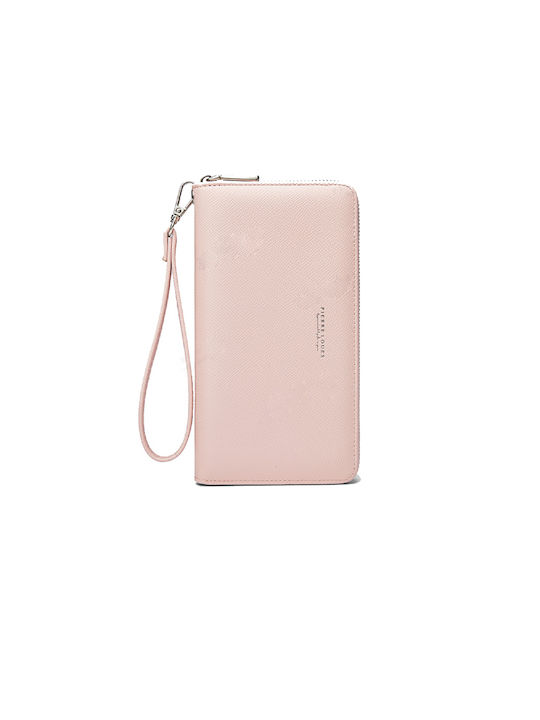 Pierre Loues Μικρό Γυναικείο Πορτοφόλι με RFID Ροζ
