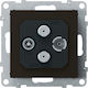 Legrand Suno TV-Antennensteckdose Fernseher und...