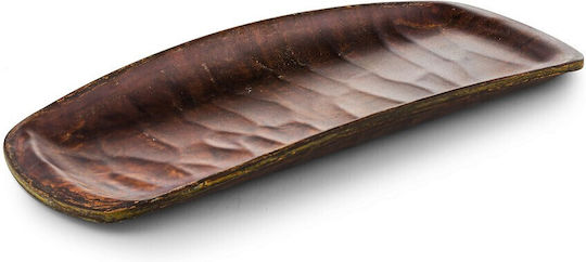 Espiel Chestnut Hybrid Сервизна Плато Меламин Кафяв 33.5x13.5бр 6бр