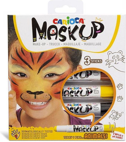 Mask Up Animals Carnival Face Painting 6gr